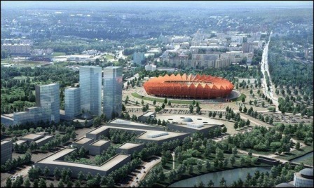 Проекты стадионов чемпионата мира по футболу 2018 в России